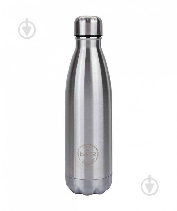 Термобутылка SUMMIT REGENT INTERNATIONAL LTD B&Co Thermal Bottle Silver 500 мл - фото 1