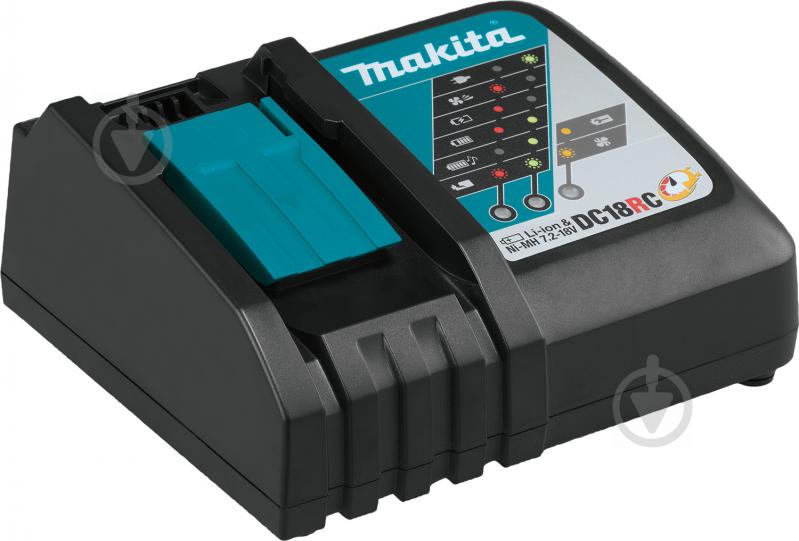 Набор электроинструментов Makita Дрель-шуруповерт DHP480Z + Ударный шуруповерт DTD129 + Зарядное устройство DC18RCDHP480Z + DTD129 + BL1830x2 + DC18RC - фото 5