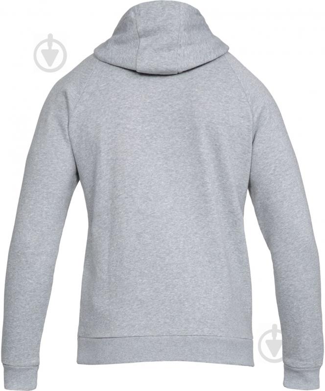 Джемпер Under Armour RIVAL FLEECE FZ HOODY 1320737-036 р. 4XL серый - фото 2