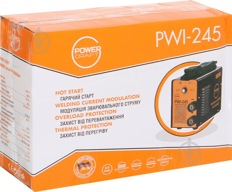 Инвертор сварочный Powercraft PWI-245 - фото 8