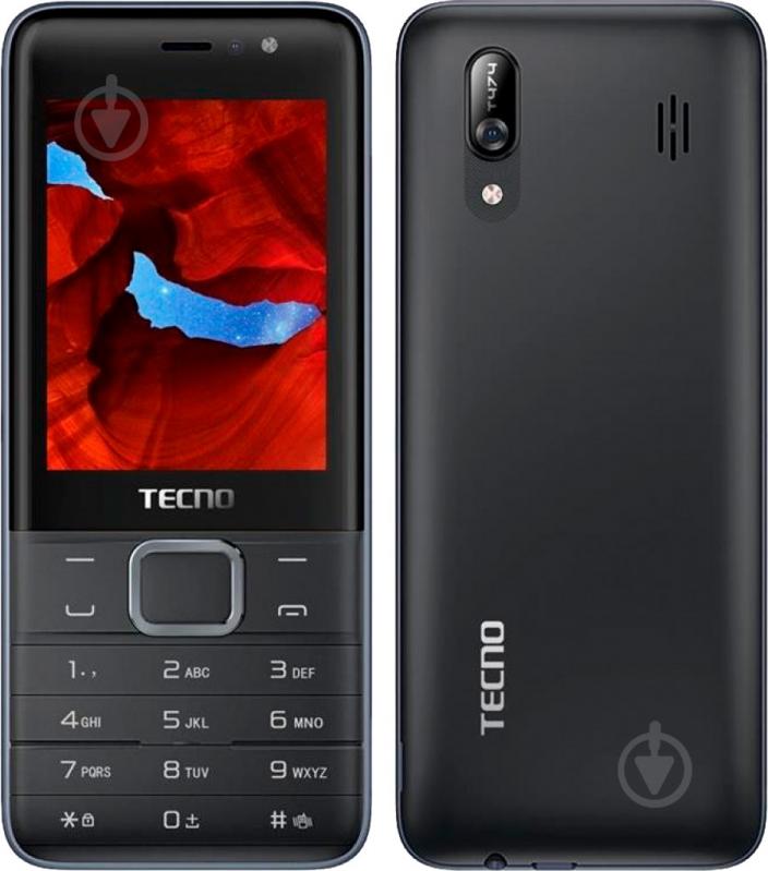 Мобільний телефон Tecno T474 Dual SIM black 4895180747984 - фото 1