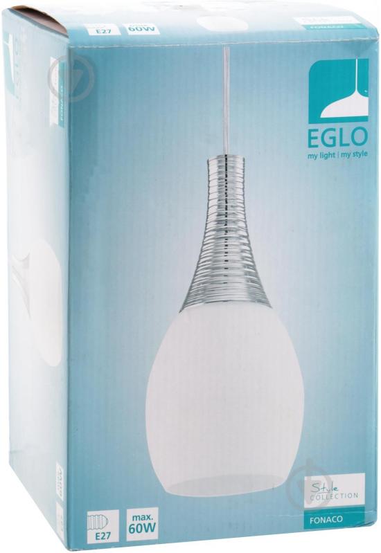 Подвес Eglo Fonaco 1xE27 хром 92747 - фото 2