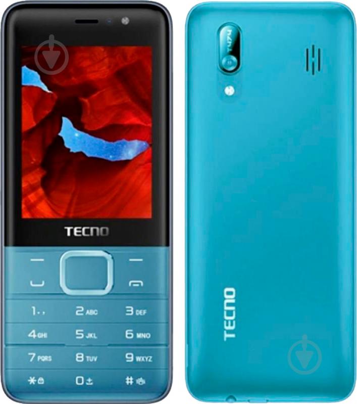 Мобільний телефон Tecno T474 Dual SIM blue 4895180748004 - фото 1