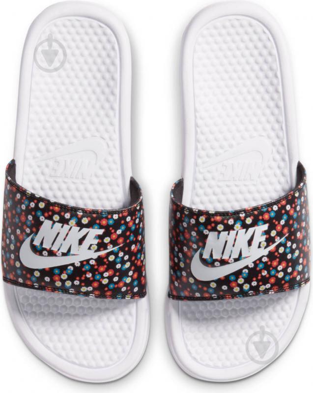 Шльопанці Nike BENASSI JDI PRINT 618919-120 р.39 білий - фото 4