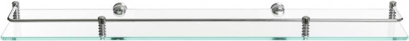 Поличка скляна ПП 600х150х6 мм (без обмежувача) - фото 2