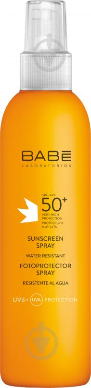 Спрей сонцезахисний BABE Laboratorios SPF 50+ 200 мл - фото 1