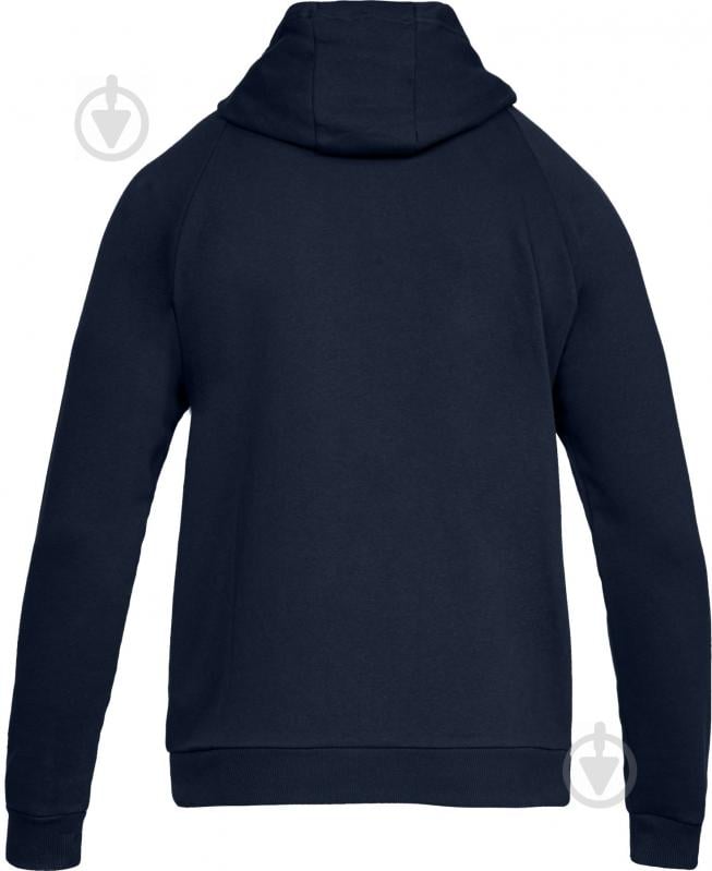 Джемпер Under Armour RIVAL FLEECE FZ HOODIE 1320737-408 р. S синий - фото 2