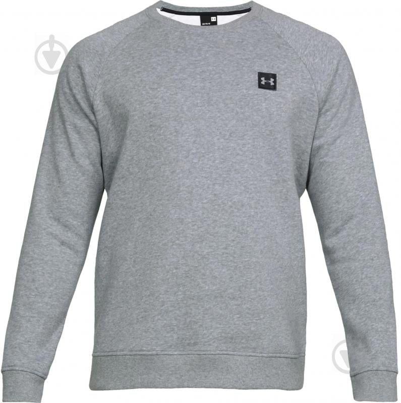 Світшот Under Armour RIVAL FLEECE CREW 1320738-036 р. 3XL сірий - фото 1