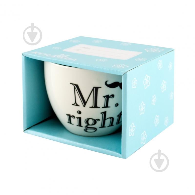 Чашка Keramia Mr. right 520 мл 21-279-083 - фото 2