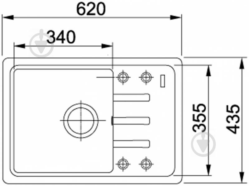 Мойка для кухни Franke BSG 611-62 114.0375.045 - фото 2