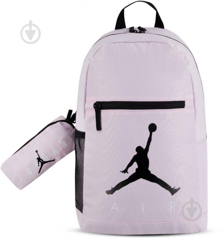 Рюкзак Nike AIR SCHOOL BACKPACK WITH PENCIL CASE 9B0503-A9Y 22 л розовый - фото 1