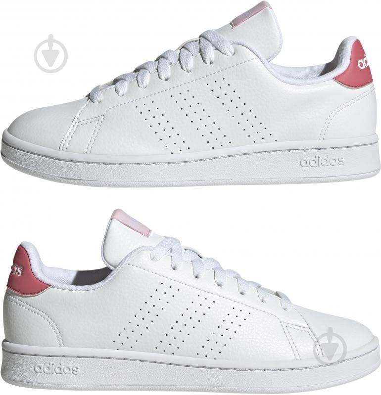 Кросівки жіночі демісезонні Adidas ADVANTAGE HR0322 р.36 2/3 білі - фото 5