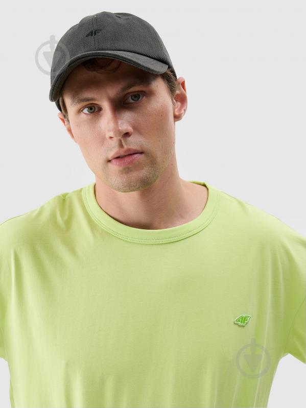 Футболка 4F TSHIRT U1972 4FWSS25TTSHU1972-45S р.S желтый - фото 4 Футболка 4F TSHIRT U1972 4FWSS25TTSHU1972-45S р.S желтый - фото 4