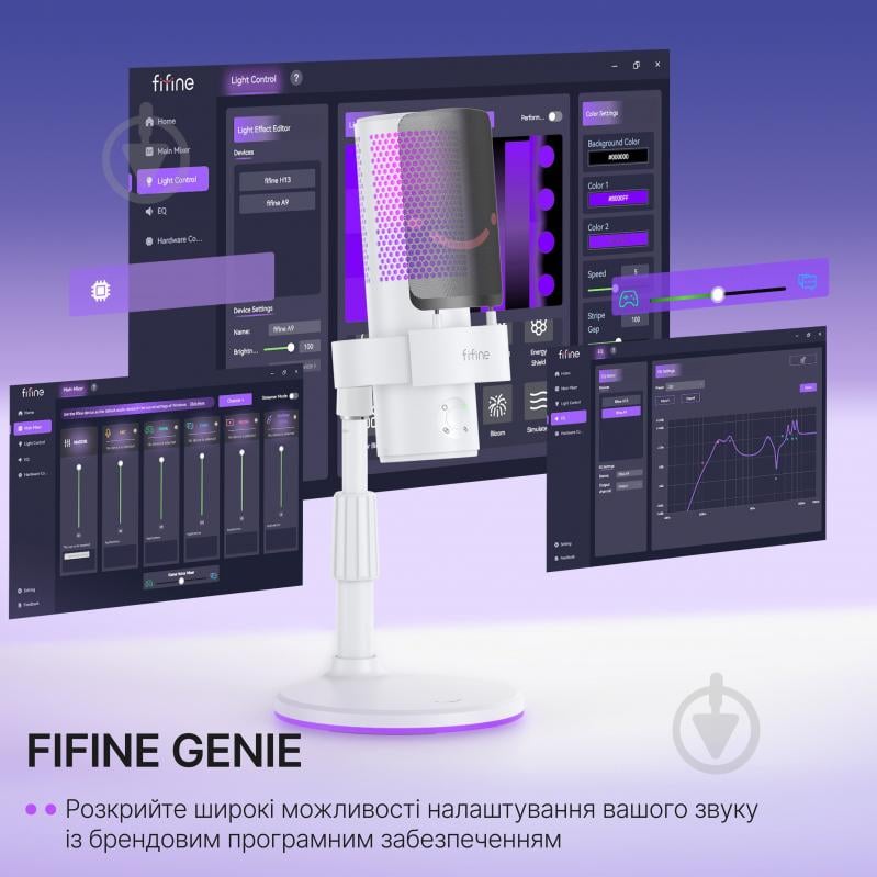 Мікрофон FIFINE A9SW USB (A9SW) - фото 10