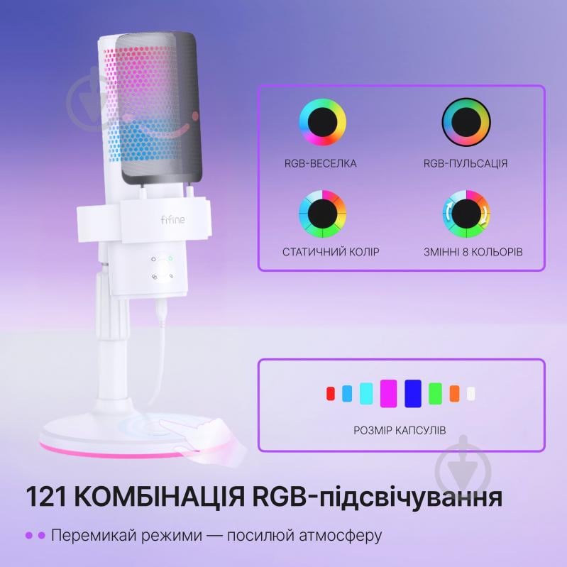 Мікрофон FIFINE A9SW USB (A9SW) - фото 13