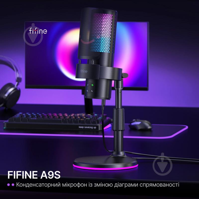 Мікрофон FIFINE A9S USB (A9S) - фото 7