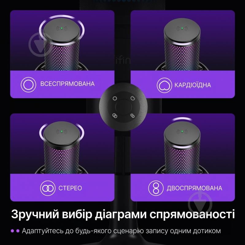 Мікрофон FIFINE A9S USB (A9S) - фото 8