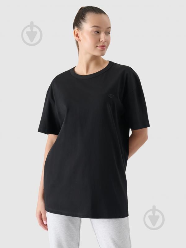 Футболка 4F 4FWSS25TTSHU1972-20S р.XL черный - фото 2