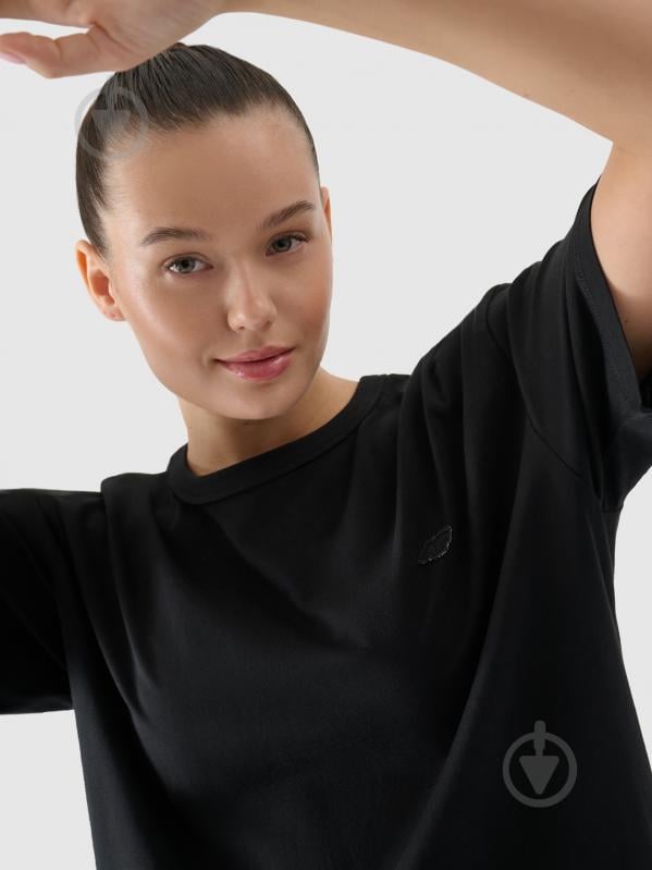 Футболка 4F 4FWSS25TTSHU1972-20S р.XL черный - фото 4