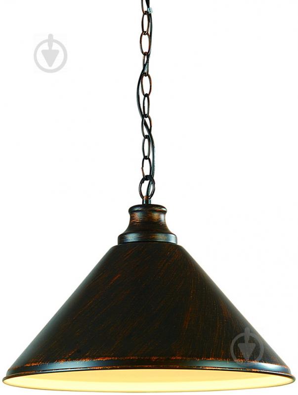 Підвіс Arte Lamp CONE 1xE27 коричневий A9330SP-1BR - фото 1