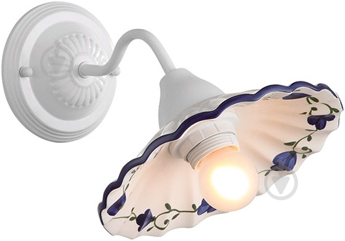Бра Arte Lamp ANNA 1x40 Вт E27 белый - фото 1