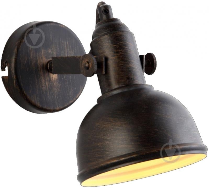 Спот Arte Lamp MARTIN 1x40 Вт E14 коричневий A5213AP-1BR - фото 1