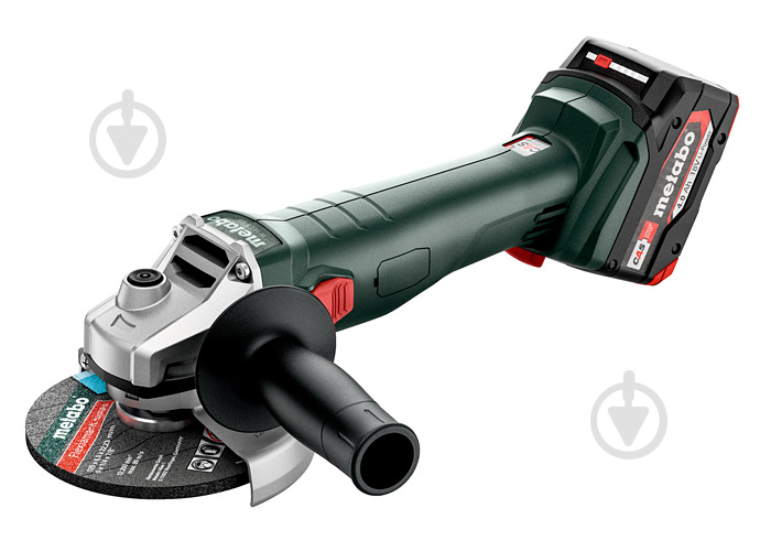 Болгарка (кутова шліфмашина) Metabo W 18 L 9-125 (каркас в metaBOX 165 L) 602247840 - фото 2