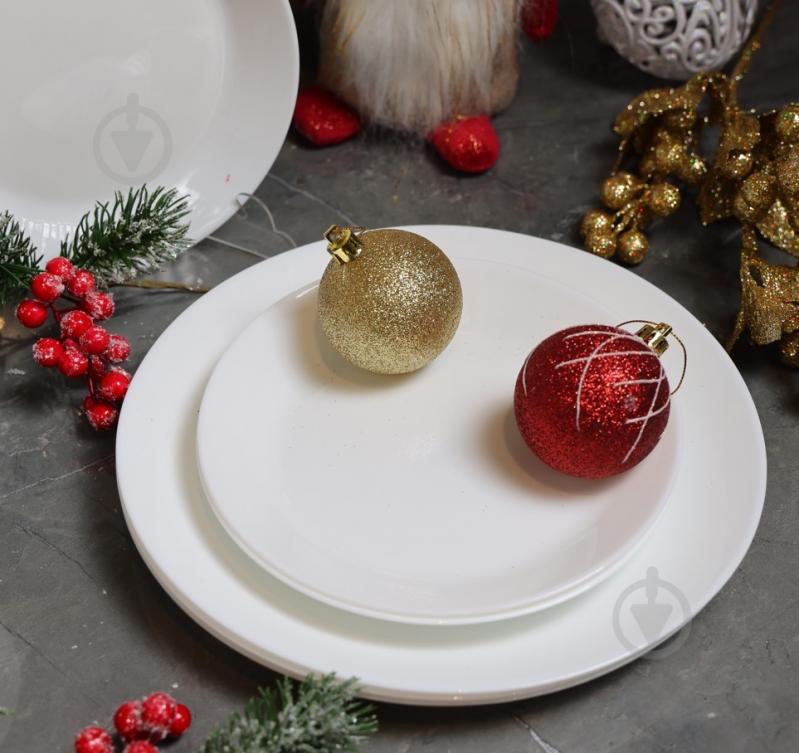 Сервиз столовый Fiora Embossed 12 предметов на 4 персони - фото 12 Сервиз столовый Fiora Embossed 12 предметов на 4 персони - фото 12