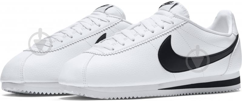 Кросівки чоловічі демісезонні Nike CLASSIC CORTEZ LEATHER 749571-100 р.40,5 білі - фото 1