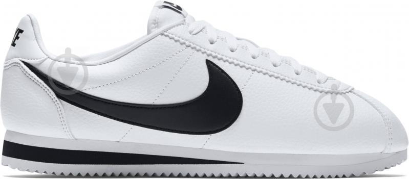 Кросівки чоловічі демісезонні Nike CLASSIC CORTEZ LEATHER 749571-100 р.40,5 білі - фото 4