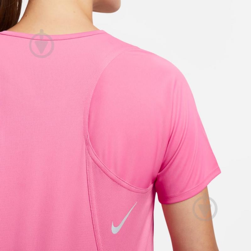 Футболка Nike W NK DF RACE TOP SS DD5927-684 р.XL розовый - фото 5