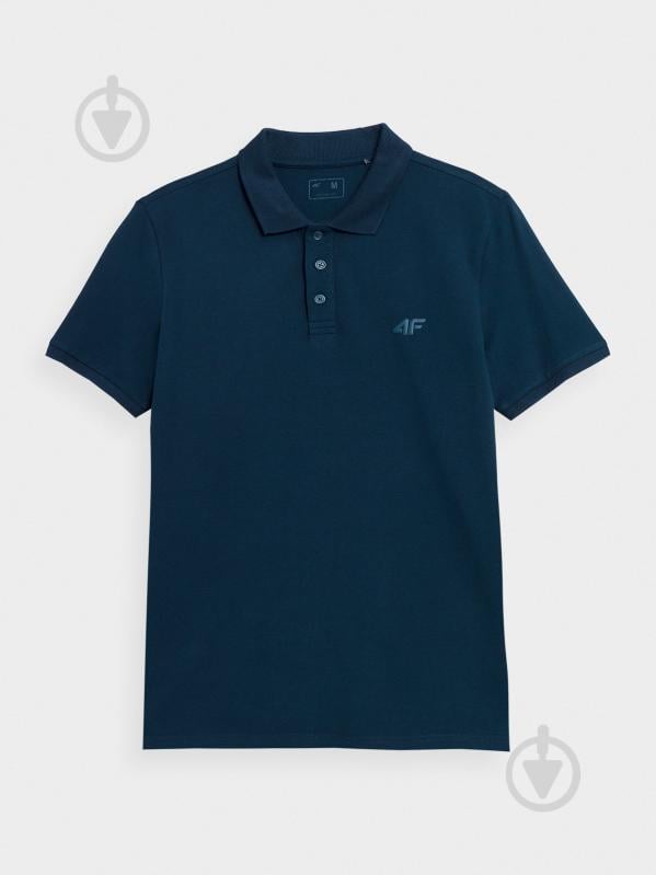 Поло 4F POLO SHIRT M137 4FRSS23TPTSM137-30S р.2XL синій - фото 1