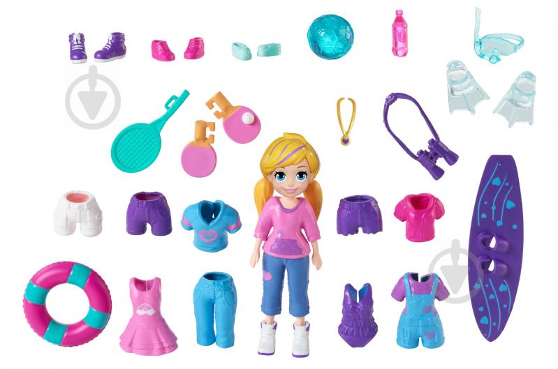 Игровой набор Polly Pocket Маленькая модница с аксессуарами - фото 2