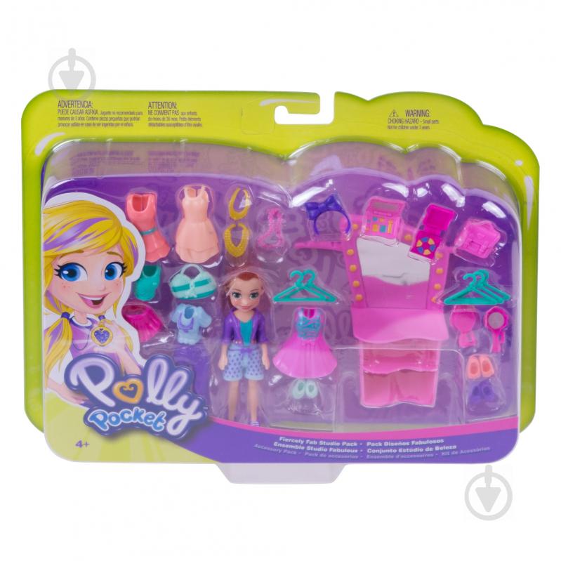 Игровой набор Polly Pocket Маленькая модница с аксессуарами - фото 3