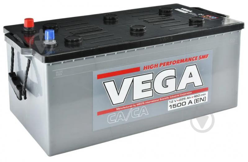 Акумулятор автомобільний Westa 225Ah 1450A 12V «+» ліворуч (VEGA 6CT-225A PREMIUM) - фото 1