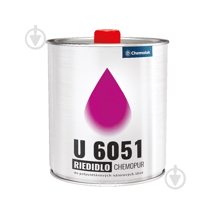 Растворитель U 6051 Chemolak 0,25 л 0,26 кг - фото 1 Растворитель U 6051 Chemolak 0,25 л 0,26 кг - фото 1