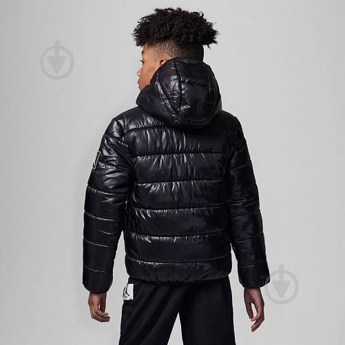 Пуховик для хлопчиків демісезонний Nike JDB MW DOWN JKT 95C441-023 р.M чорний - фото 2