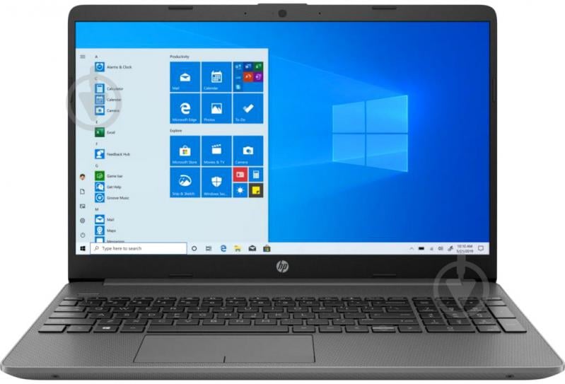 Ноутбук HP 15-dw2068ur 15,6 (25S98EA) grey - фото 1