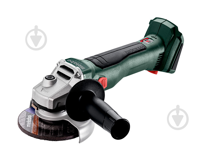 Болгарка (угловая шлифмашина) Metabo W 18 L BL 9-115 (body) 602373850 - фото 1