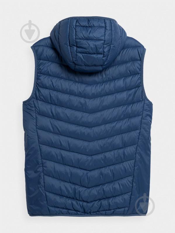 Жилет 4F DOWN JACKET 4FAW22TDJAM138-31S р.S синій - фото 2