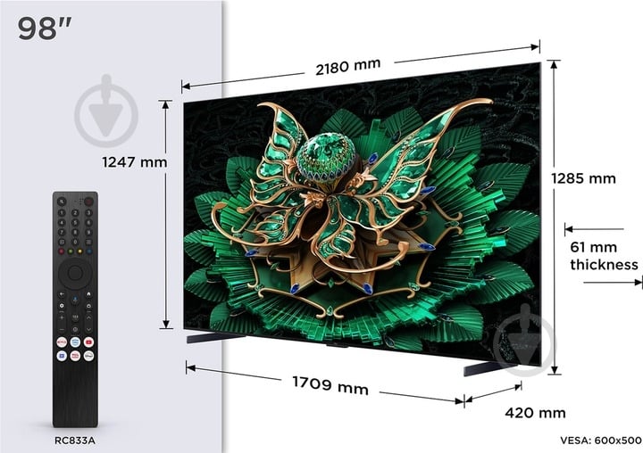 Телевизор TCL 98C7K - фото 6