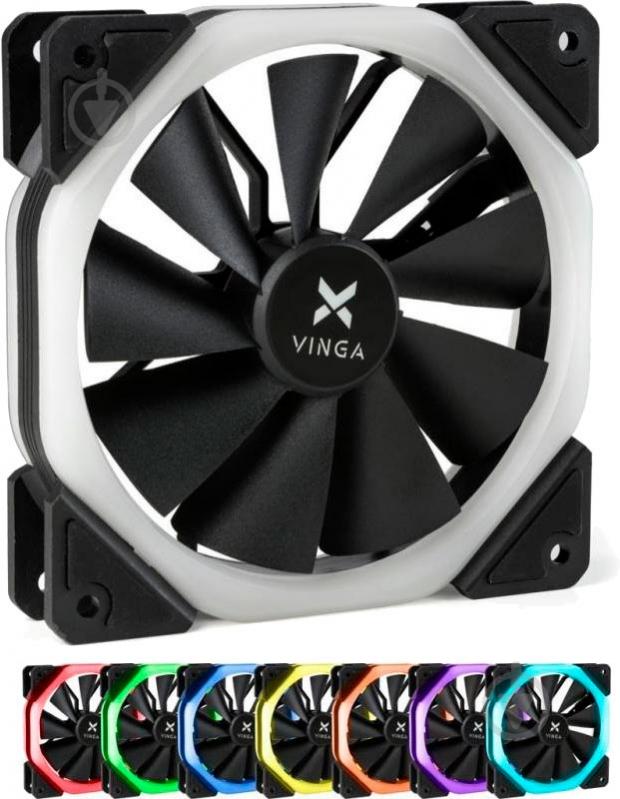 Корпусний кулер Vinga RGB fan-04 - фото 2