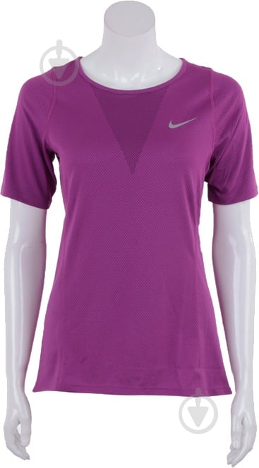 Футболка Nike W NK ZNL CL RELAY TOP SS 831512-550 р.S фиолетовый - фото 3