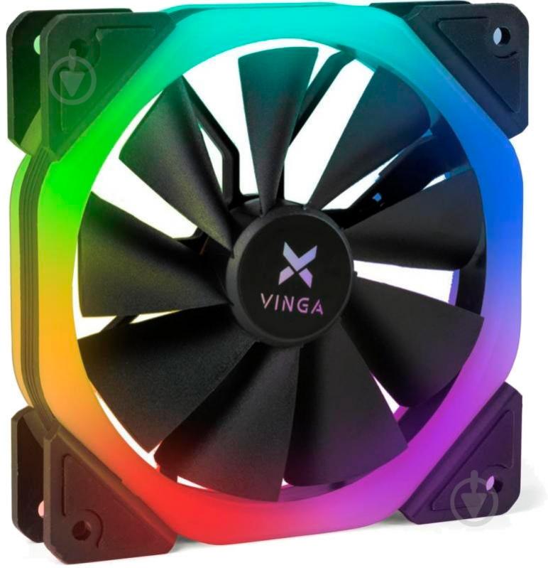 Корпусный кулер Vinga RGB fan-06 - фото 1 Корпусный кулер Vinga RGB fan-06 - фото 1