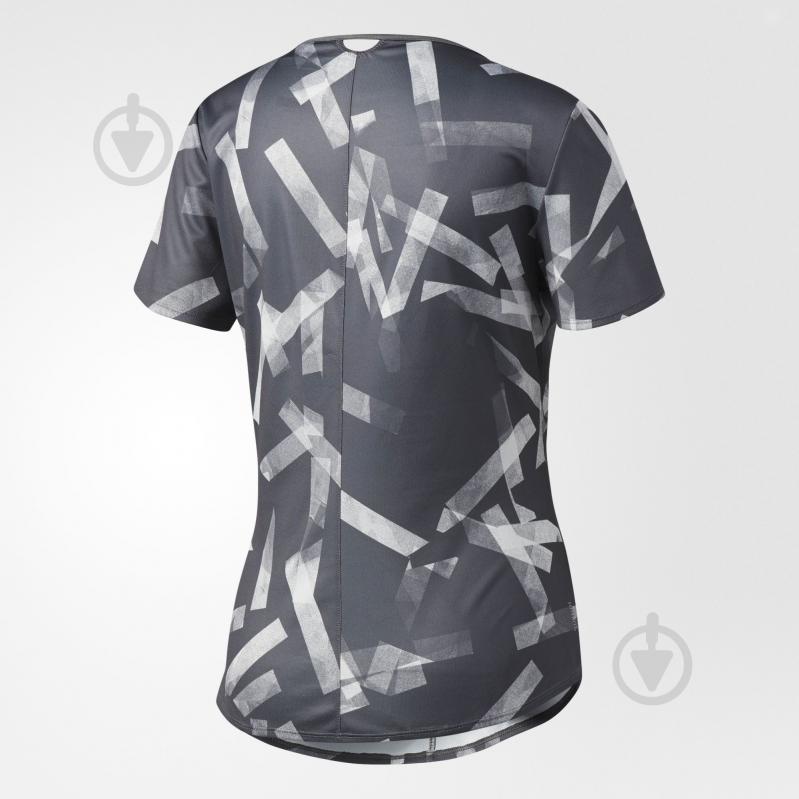 Футболка Adidas Rs Q3 Graphic T W BS2898 L серый - фото 2