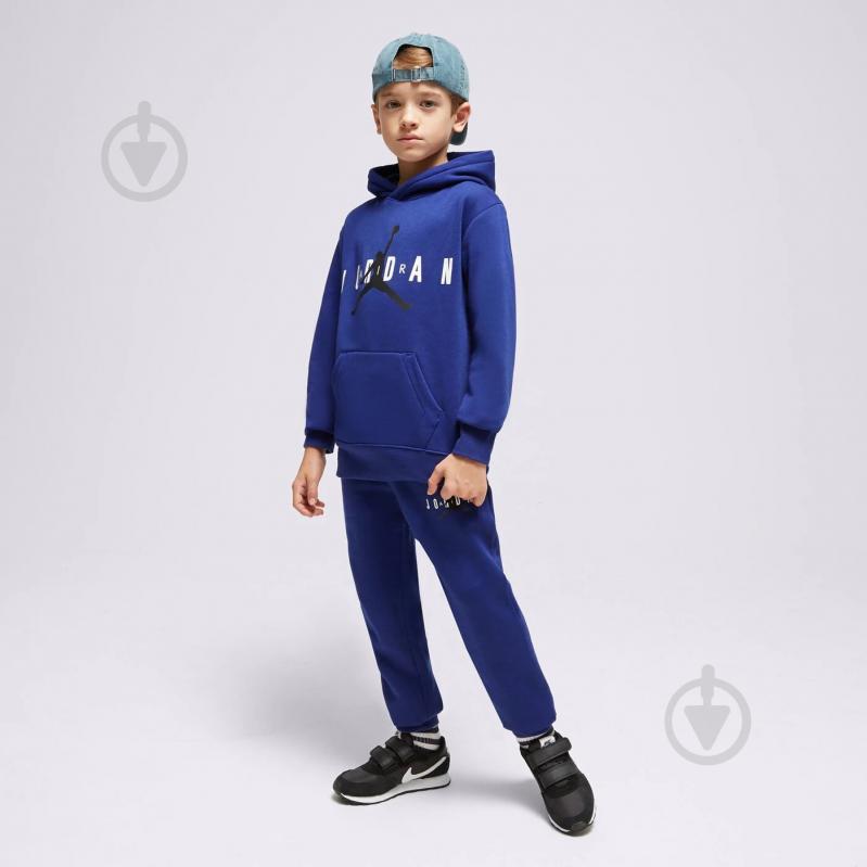 Джемпер Nike JDB JUMPMAN SUSTAINABLE PULLOV 95B910-U1A р.S синій - фото 3