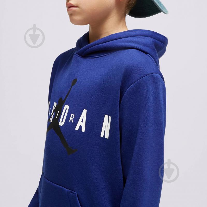 Джемпер Nike JDB JUMPMAN SUSTAINABLE PULLOV 95B910-U1A р.S синій - фото 4