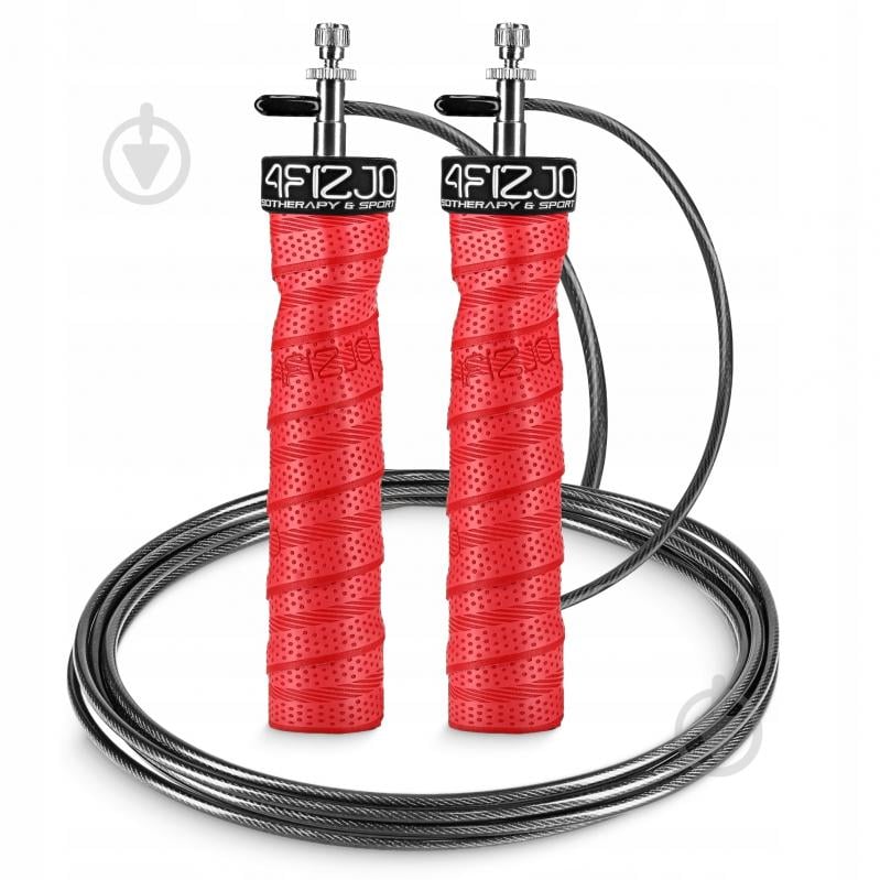 Скакалка для кроссфита 4fizjo Speed Rope PRO+ Red (P-5907739313171) - фото 6