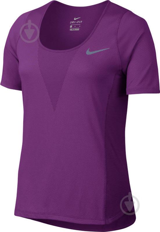 Футболка Nike NK ZNL CL RELAY TOP SS 831512-550 р.L фиолетовый - фото 1