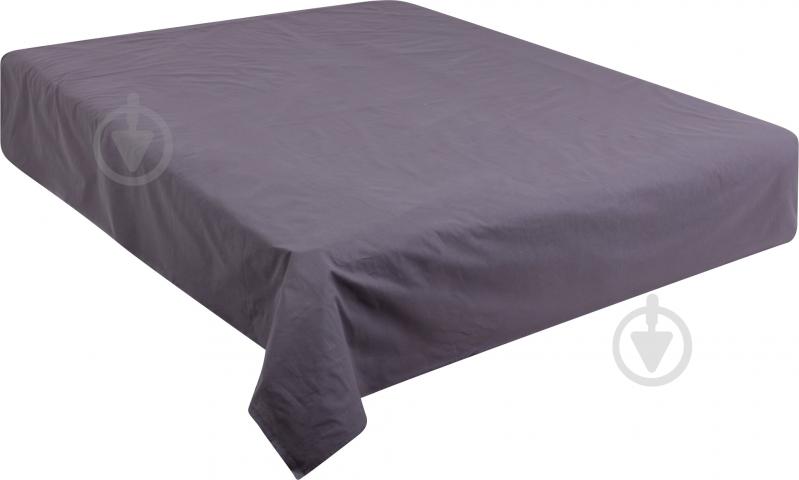 Простынь 220x240 см графит Моно - фото 1 Простынь 220x240 см графит Моно - фото 1